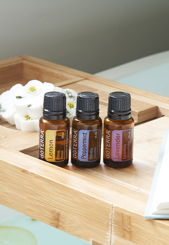 Diverse students studying together at a wooden table with a ceramic diffuser releasing soft mist in the foreground